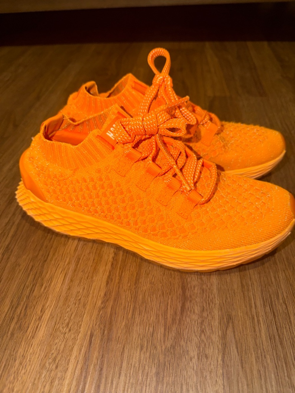 NOBULL Women’s Allday Knit shoes in Orange Size 8